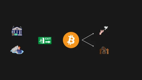 Bitcoin es la via de escapa hacia la libertad